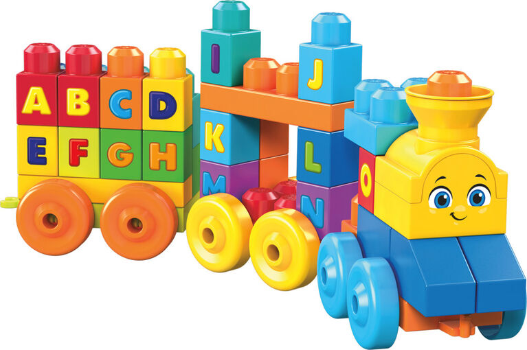 Mega Blocks ABC Learning Train