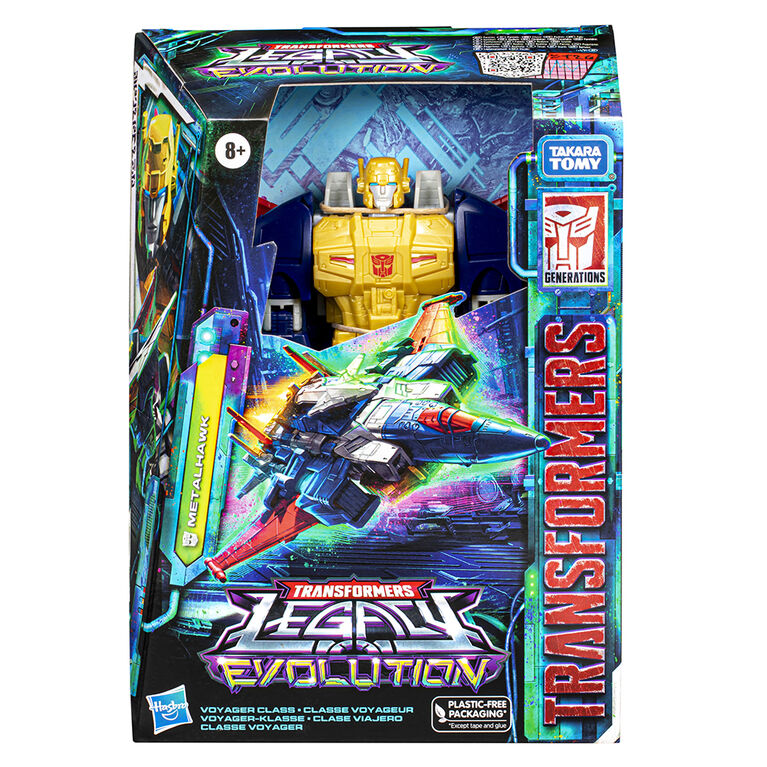 Transformers Legacy Evolution Voyager Metalhawk 7 Inch Action Figure