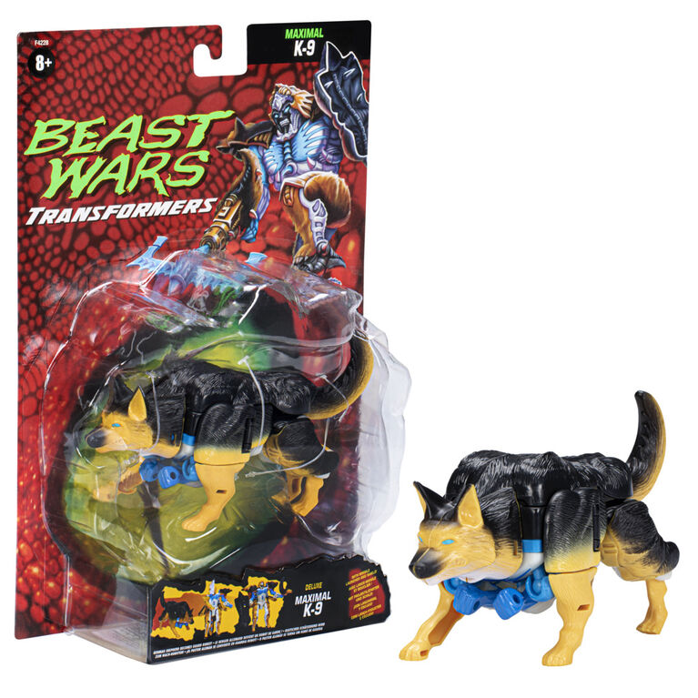 Transformers Generations, figurine Vintage Beast Wars Maximal K-9 de collection de 13,5 cm, adultes et enfants, dès 8 ans