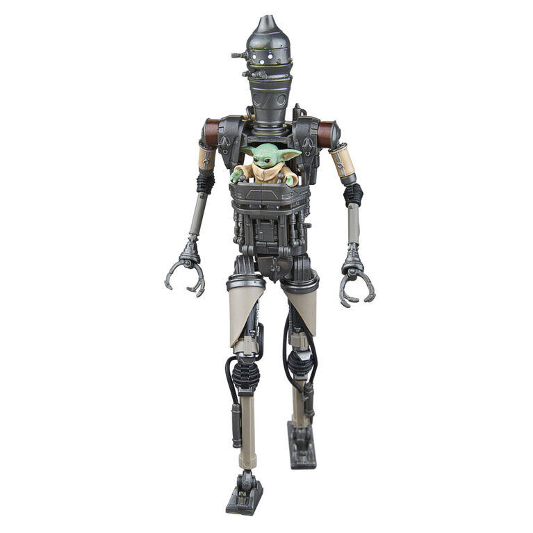 Star Wars The Black Series IG-12 & Grogu, Star Wars: The Mandalorian Deluxe Collectible 6 Inch Action Figure 2-Pack