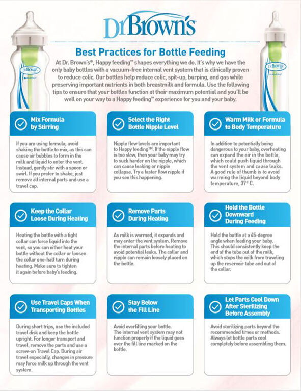 Dr. Brown's 4oz Polypropylene Bottles 3-Pack