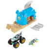 Hot Wheels Monster Trucks Pit and Launch Shark Wreak Playset