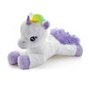 Snuggle Buddies - Peluche Licorne arc-en-ciel de 38 cm - Violet - Notre exclusivité - Les couleurs et les styles peuvent varier - un par achat
