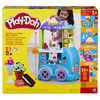 Play-Doh Kitchen Creations Ultimate Ice Cream Truck Playset, Jumbo Kitchen Food Truck Toy for Kids 3 Years and Up with 27 Accessories, 12 Cans, Realistic Sounds, Non-Toxic