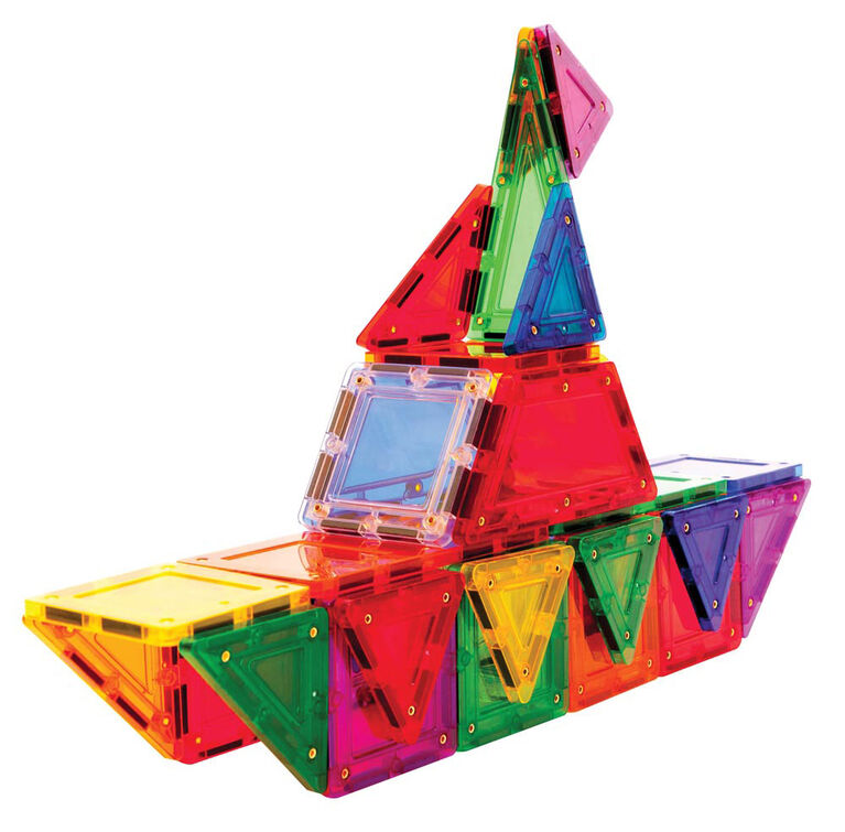 Magformers Coffret de 42 pièces Tileblox Rainbow - Édition anglaise