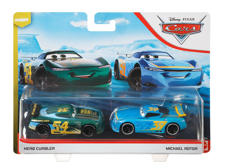 Disney/Pixar Cars Herb Curbler and Michael Rotor 2-Pack
