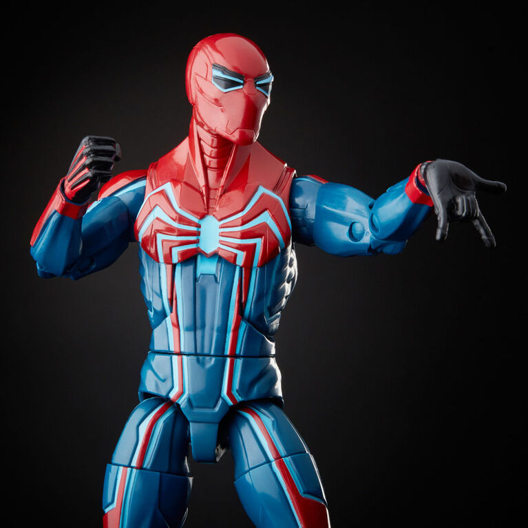 Marvel Spider-Man Legends Series 6-inch Action Figure Velocity Suit Spider-Man