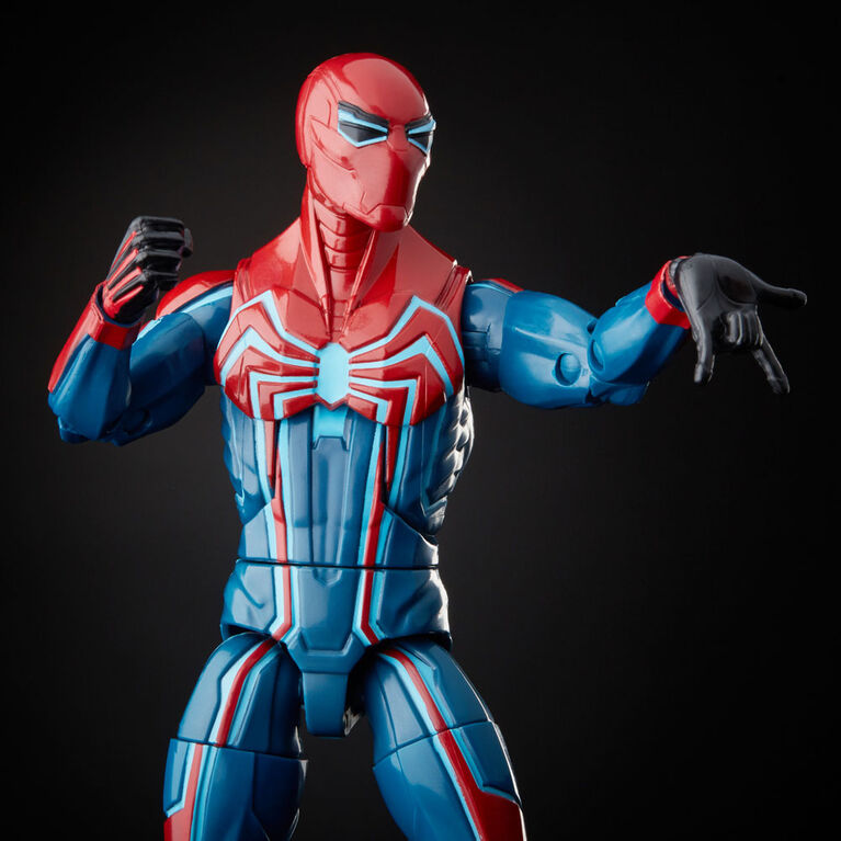 Marvel Spider-Man Legends Series, figurine Velocity Suit Spider-Man de 15 cm