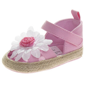 Infant Pink Espadrille Shoe