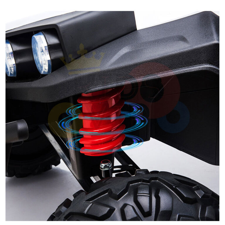 KidsVip 24V Kids & Toddlers UTV Viper 4WD Ride on car w/Remote Control - Blue - English Edition