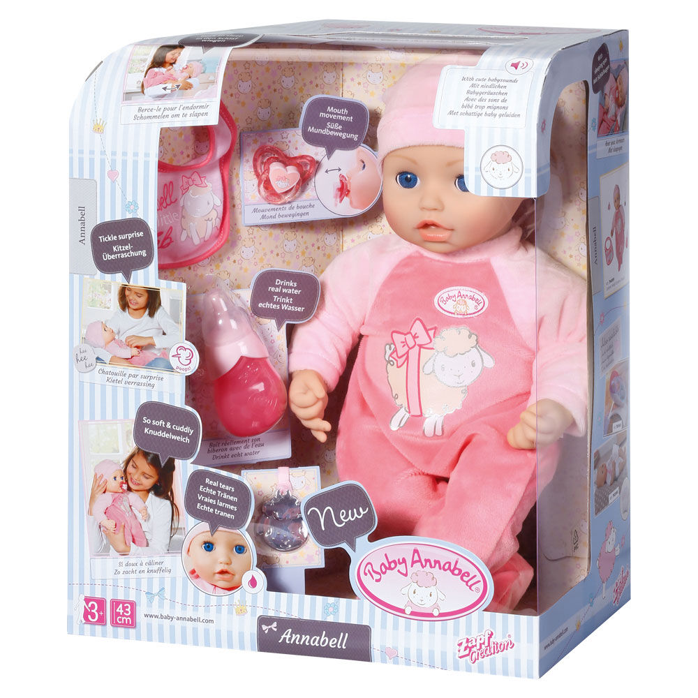 Baby annabell shop weeing doll