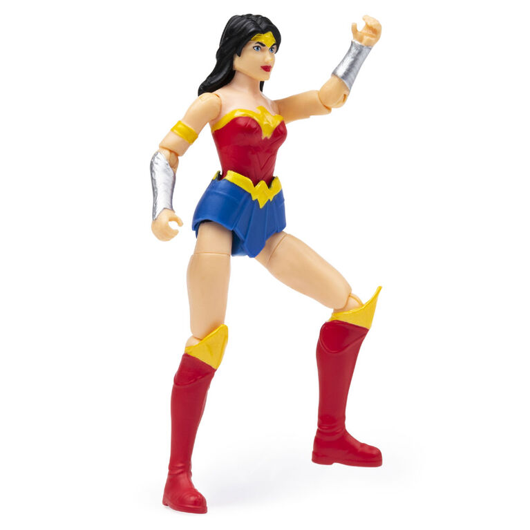 DC Comics, 4-Inch WONDER WOMAN Action Figure with 3 Mystery Accessories, Adventure 2