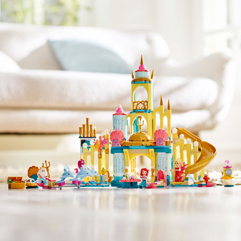 LEGO  Disney Ariel's Underwater Palace 43207 Building Kit (498 Pieces)