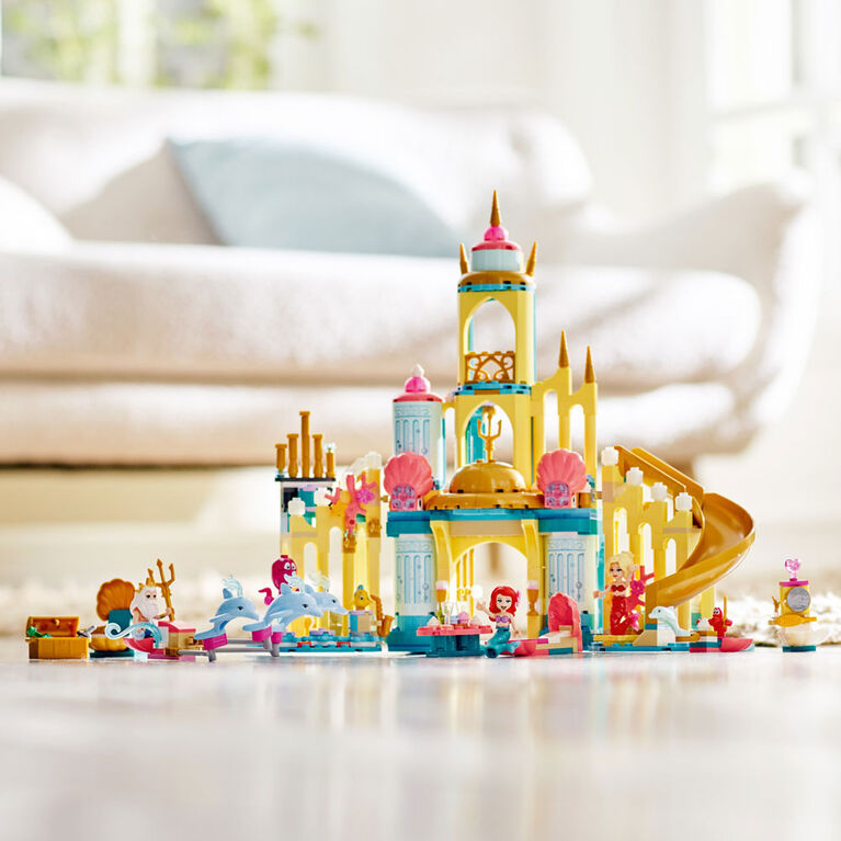 LEGO  Disney Le palais sous-marin d'Ariel 43207 Ensemble de construction (498 pièces)