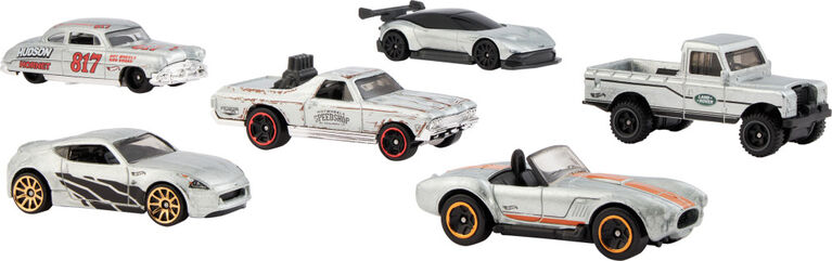Hot Wheels Zamac Multipacks of 6 Toy Cars