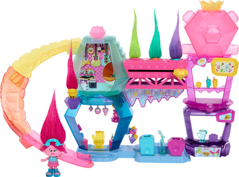 DreamWorks Trolls Band Together -Coffret de jeu -Mont Rageous, poupée