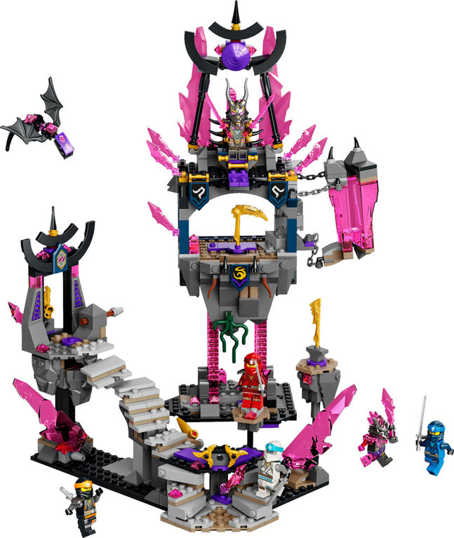 LEGO NINJAGO The Crystal King Temple 71771 Building Kit (703 Pieces)