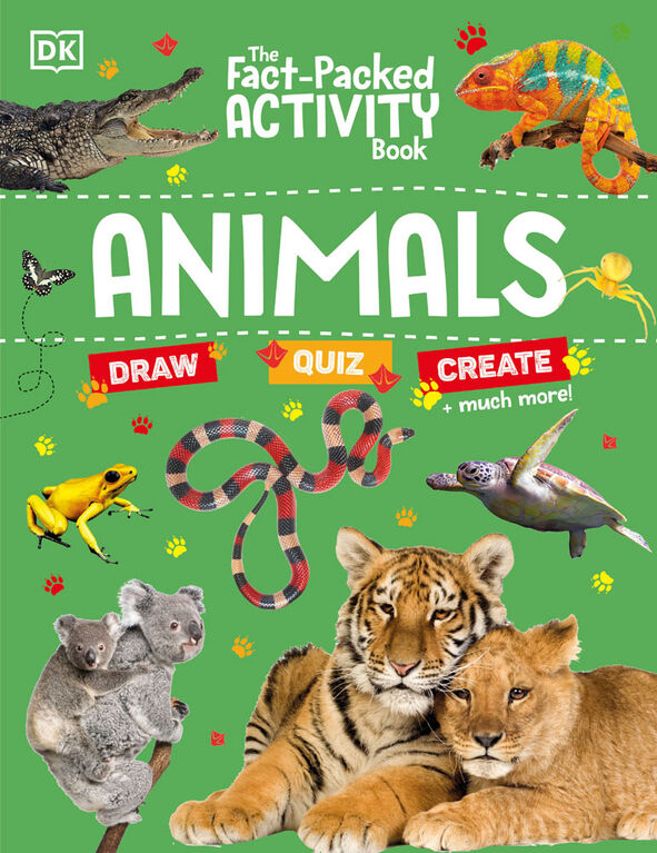 The Fact-Packed Activity Book: Animals - English Edition