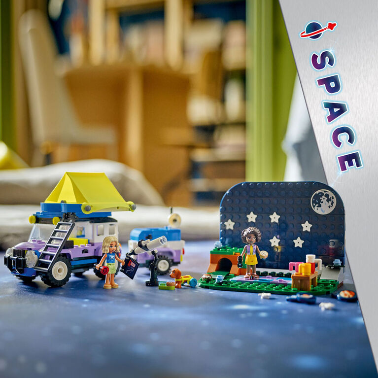 Jouet LEGO Friends Le véhicule de camping pour l'observation des étoiles 42603