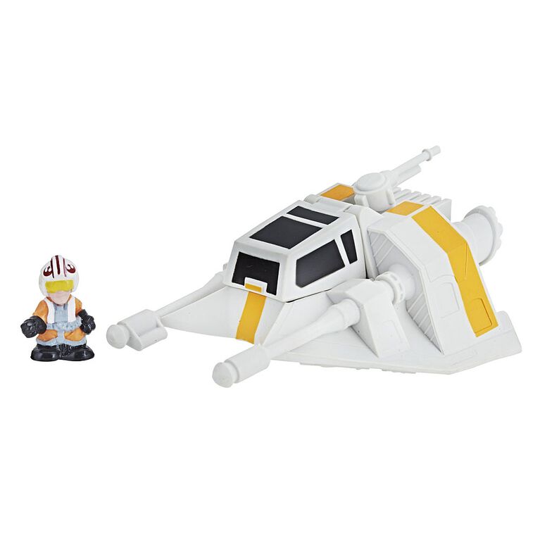 Star Wars Micro Force - Snowspeeder & Luke Skywalker.