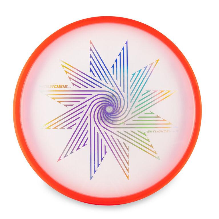 Disque Aerobie Skylighter - Disque volant lumineux à LED 30,5 cm - Rouge