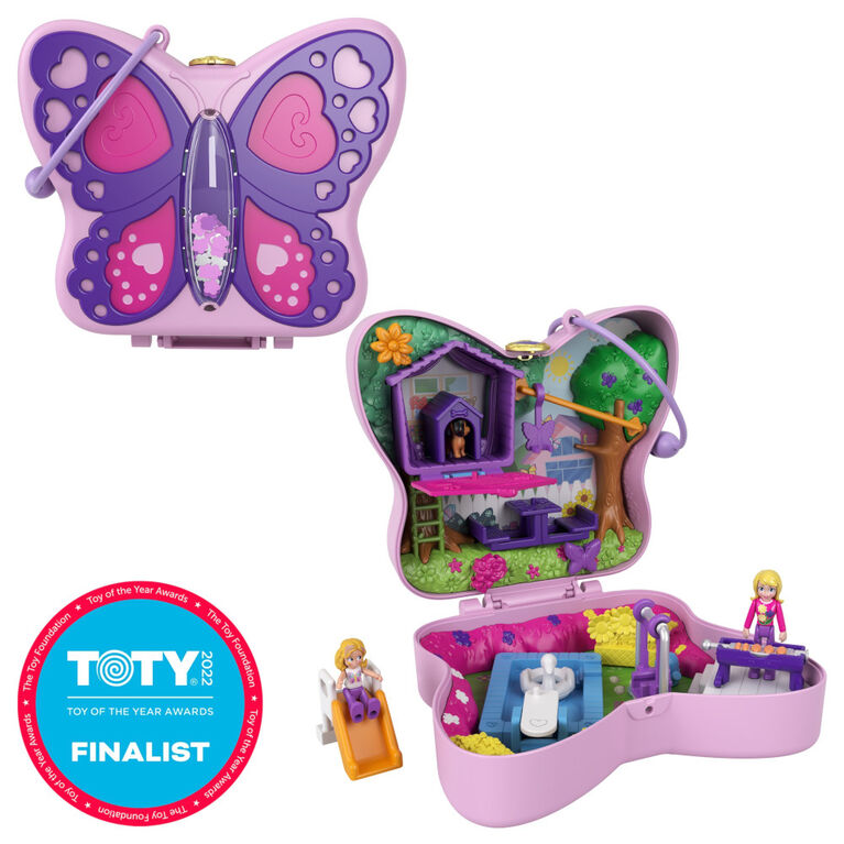 Polly Pocket Backyard Butterfly Compact