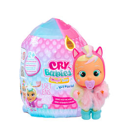 Cry Babies Magic Tears Icy World - Série Keep Me Warm | 8 Surprises, accessoires, poupée surprise - Super cadeau pour les enfants à partir de 3 ans