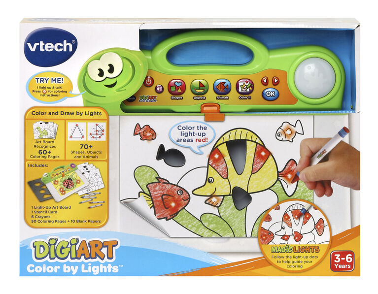 Vtech Digiart Color By Lights English Edition