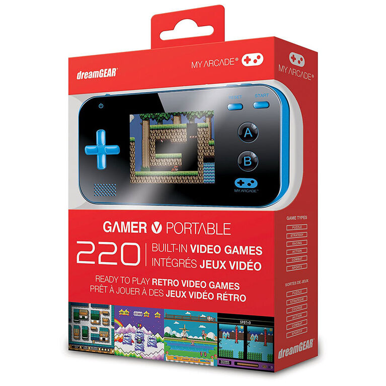 My Arcade Gamer V Portable Handheld Gaming System W/ 220 Games