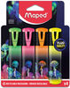 Maped Highlighters Deepsea 4Pk