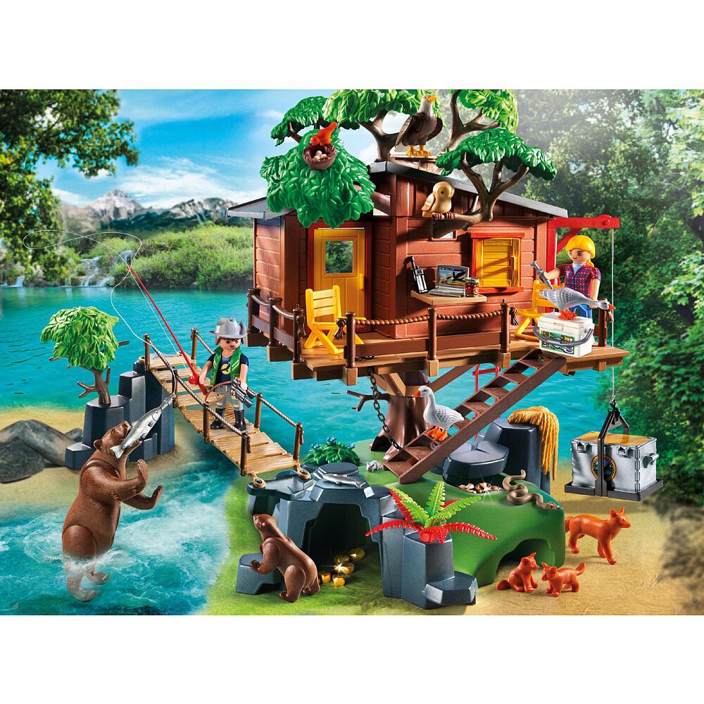 Playmobil - Cabane des aventuriers dans les arbres. | Toys R Us Canada