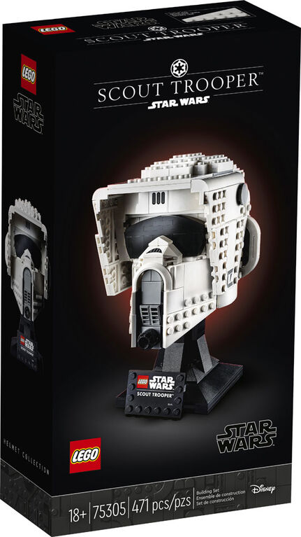 LEGO Star Wars TM Le casque du Scout Trooper 75305 (471 pièces)