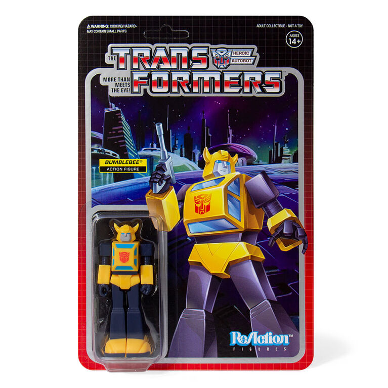 Figurine Transformers ReAction- Bumblebee