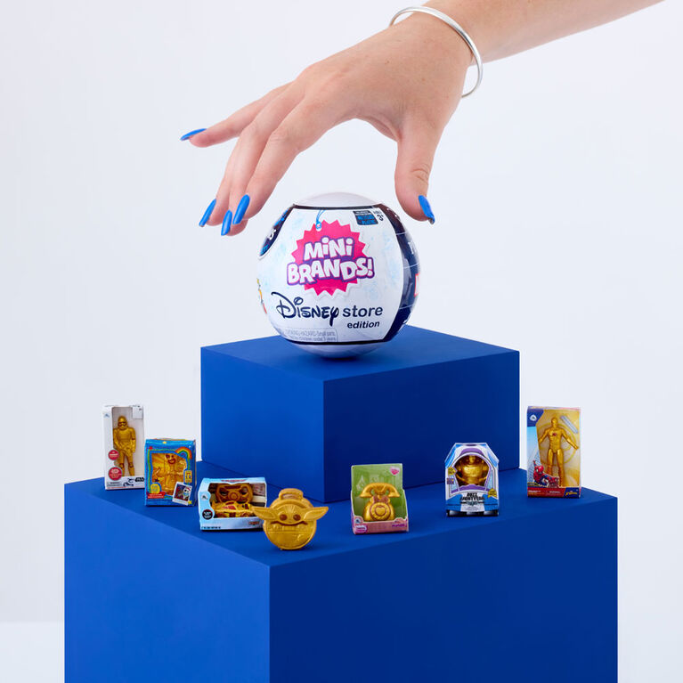 5 Surprise Mini Brands Disney Store Series 1 by ZURU