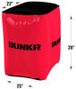 Bunkr Caisse Rouge Gonfable Pour Bataille De Foudroyeurs