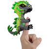 Untamed Radioactive Stegosaurus - Whiplash (Green)- Interactive Toy