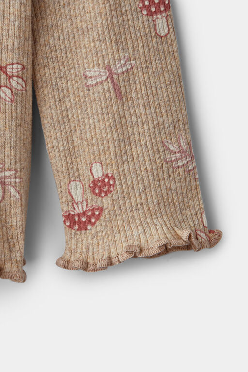 Lettuce Hem Legging Oatmeal 45Y Babies R Us Canada