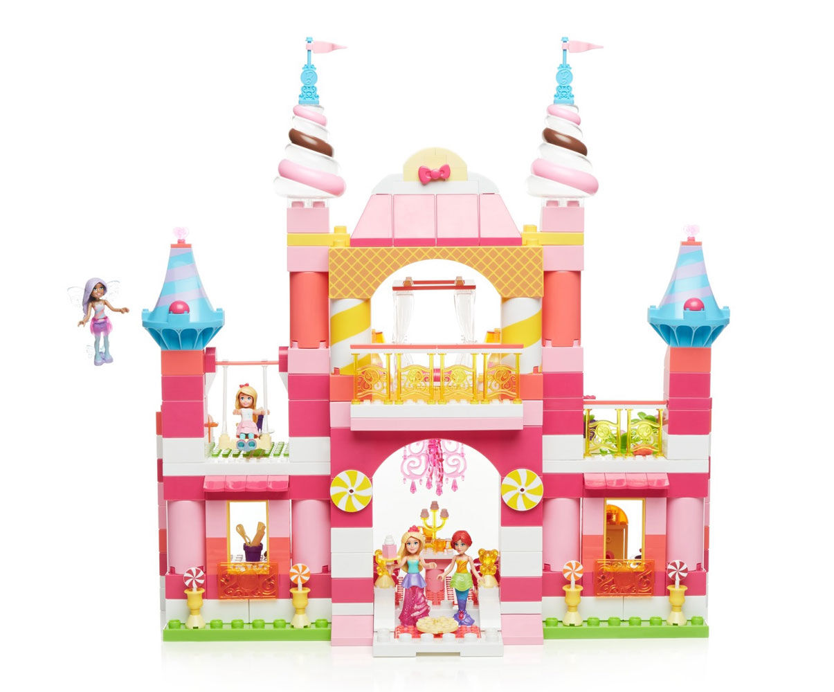 Mega construx barbie dreamtopia candy castle shop set