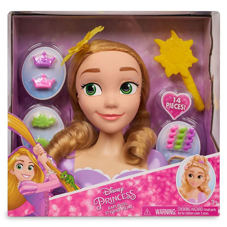 T te de Coiffure Princesse  Disney  de Raiponce Toys R Us 