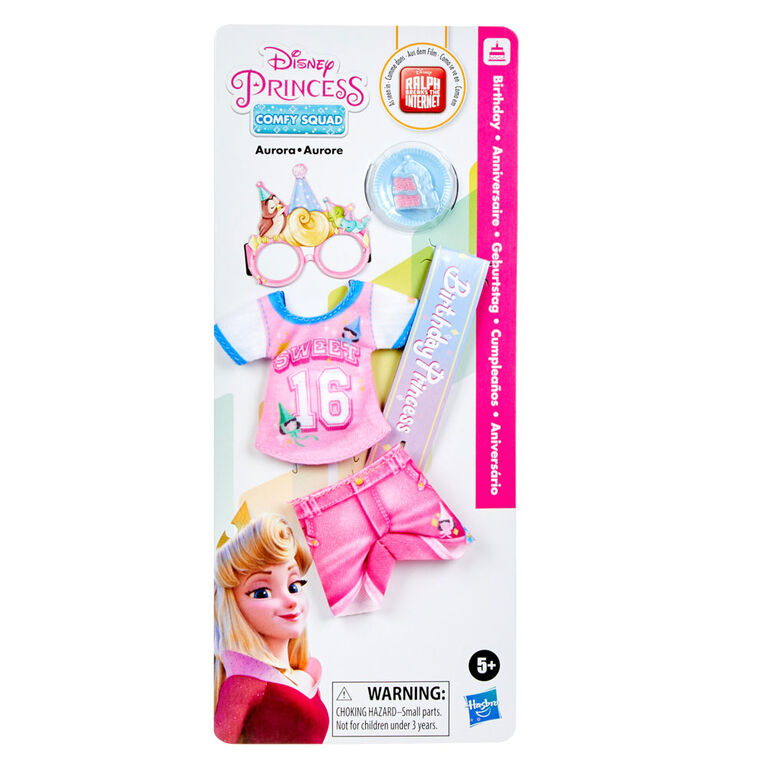 Disney Princess Comfy Squad Fashion Pack For Aurora Doll Doll