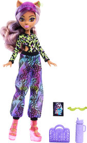 Monster High Scare-adise Island Clawdeen Wolf Fashion Doll