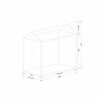 Sweedi Twin Wooden House Bed Frame Ochre