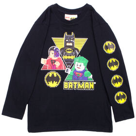 Lego Batman Long Sleeve Tshirt Black - 3T