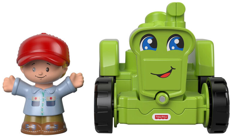 Fisher -Price Little People Helpful Harvester Tractor