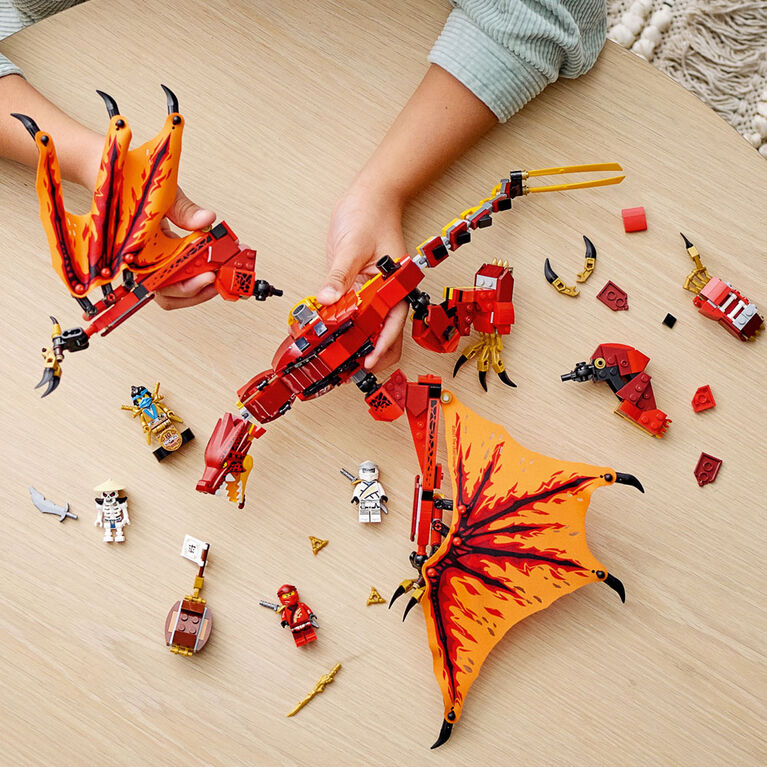 LEGO Ninjago Fire Dragon Attack 71753 (563 pieces)