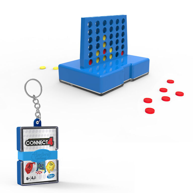 Jeux sur porte-clés Hasbro - Jeu Connect 4