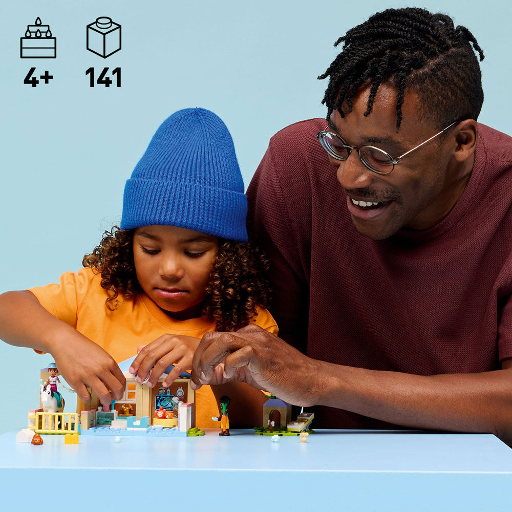 LEGO Friends Animal Vet Clinic Building Toy for Preschool Kids, Girls, & Boys, Ages 4+ - 42696