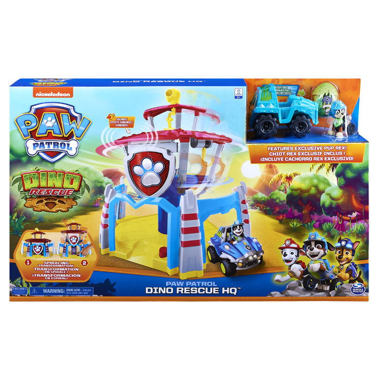 Ensemble de jeu de sauvetage Paw Patrol Dino - Notre exclusivité