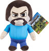 Minecraft Steve Plush Toy, 8-inch Collectible Soft Doll Inspired by A Minecraft Movie
