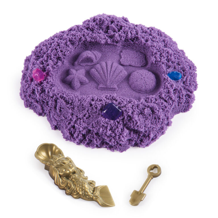 Kinetic Sand Shimmer, Mermaid Treasure with 6oz of Shimmer Kinetic Sand (Styles May Vary)